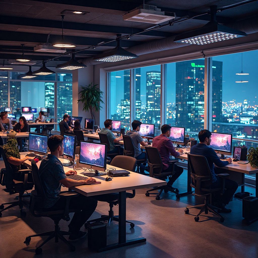 Online Games headquarters in Brussels